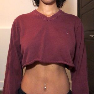Tommy Hilfiger Cropped Crewneck